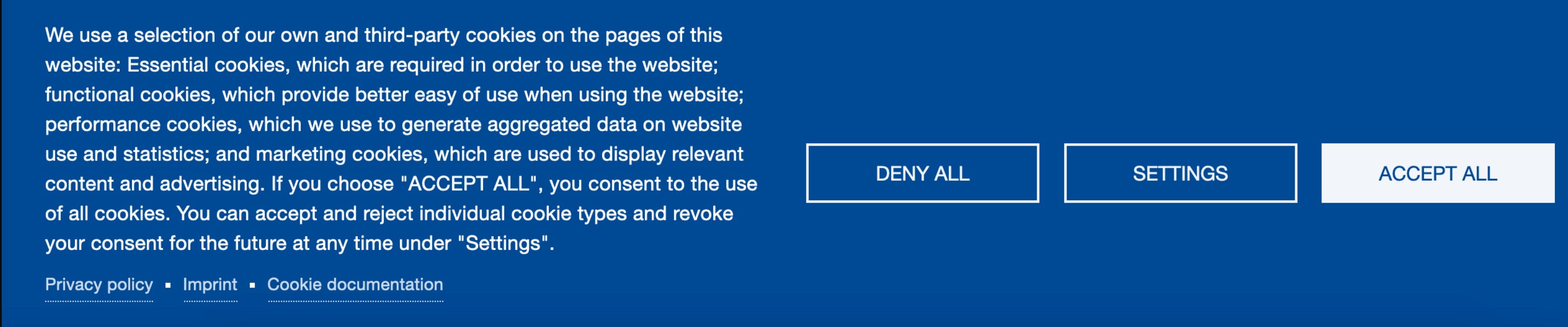 SHiNE - Cookie Popup