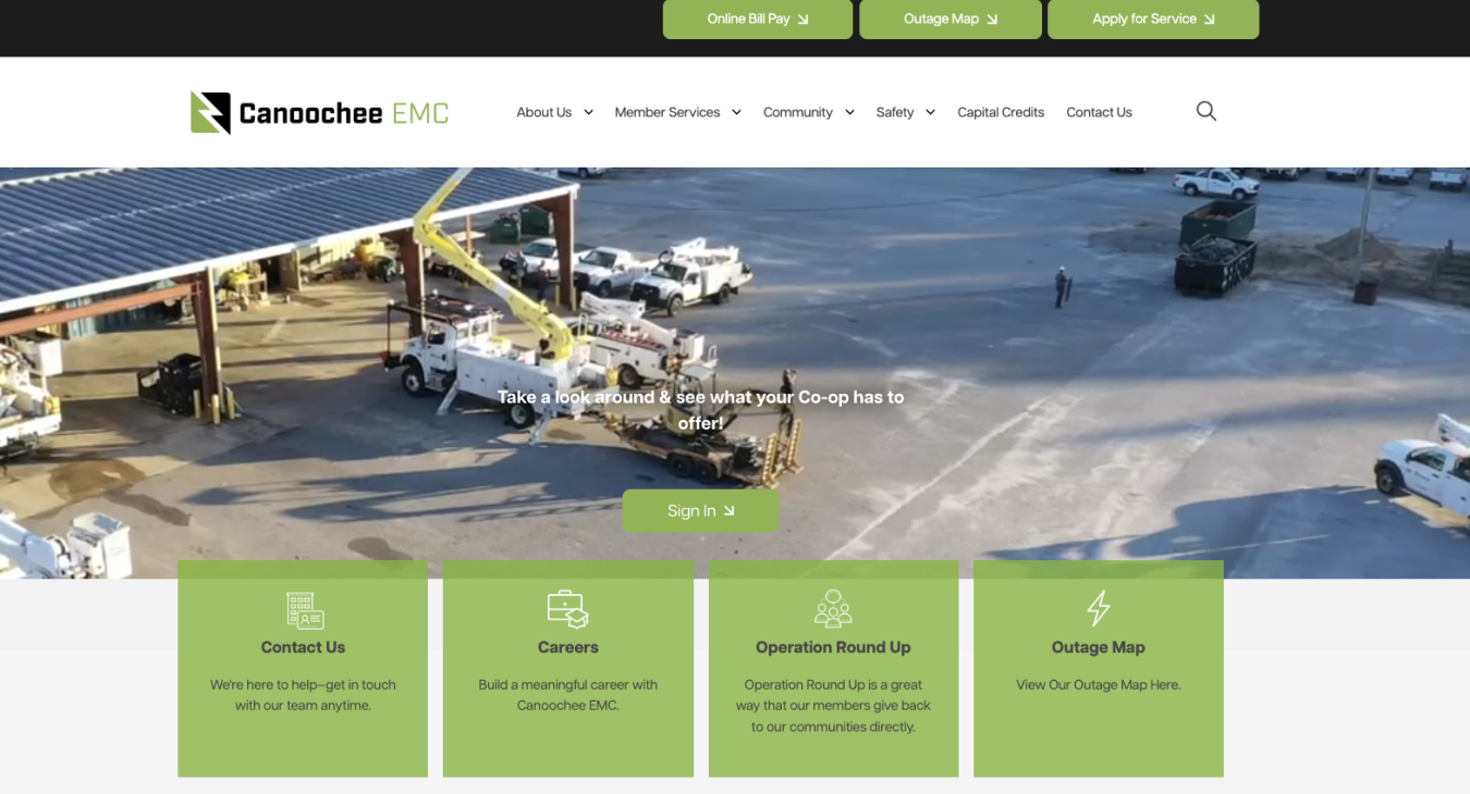 homepage