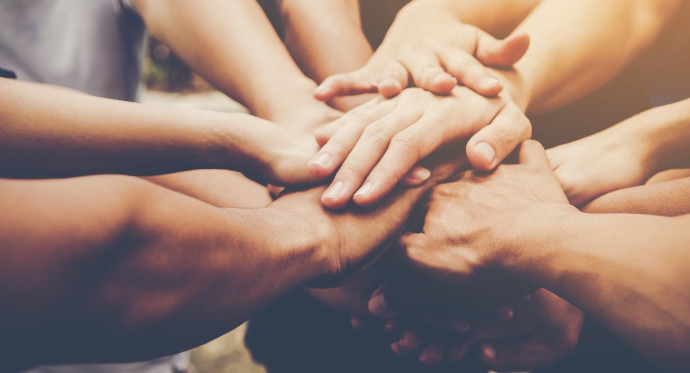 all hands in