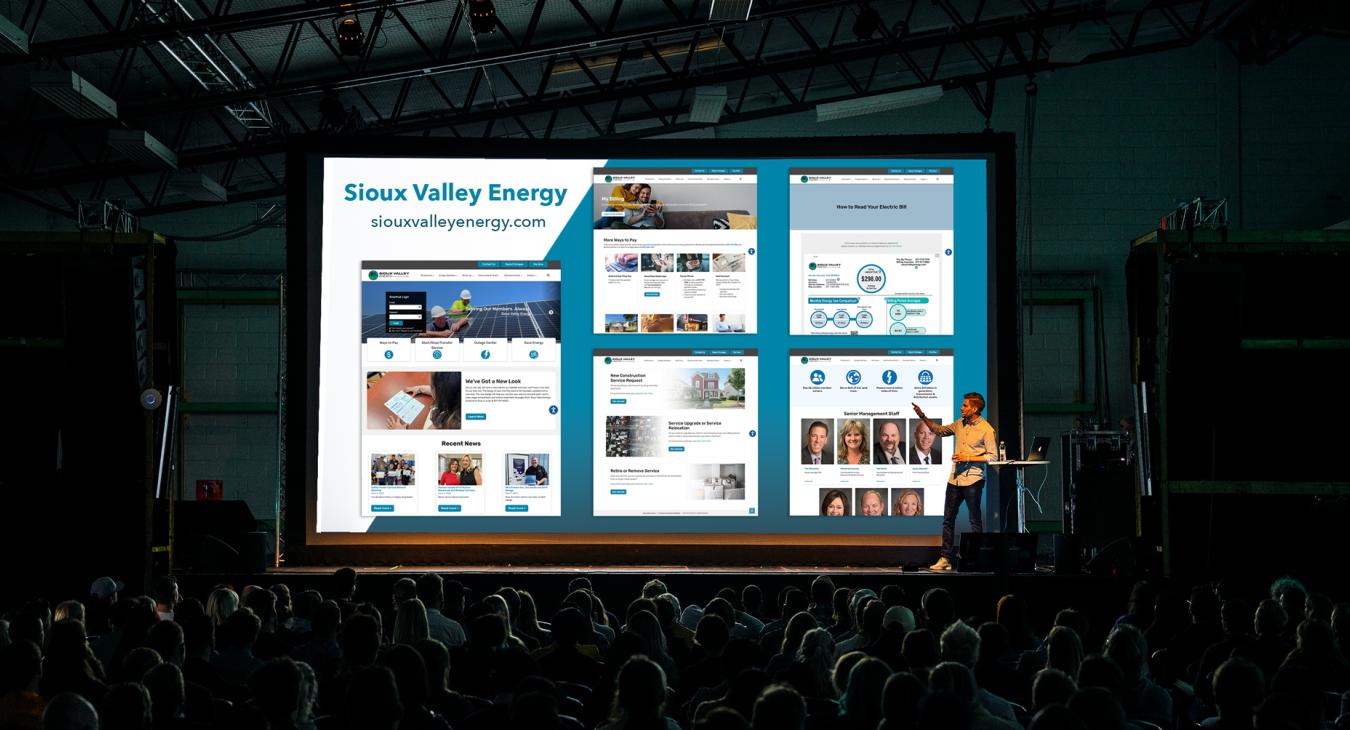 Visit www.siouxvalleyenergy.com -- powered by SHiNE + Design & Build